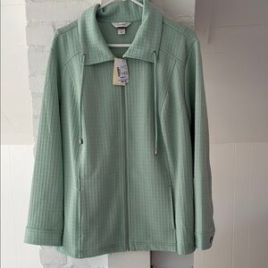 New Women's light Green Jacket